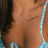 love art turth Tatoeage