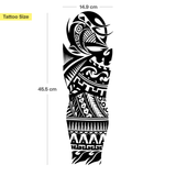 Tribal Tattoo Sleeve Pad van de Krijger
