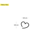 Warm Hart – Tatoeage donaties Dubbelverpakking