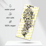 Leeuw in bloemenzee Tattoo Sleeve