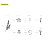 Herfst Vingertatoeages Tatoeage