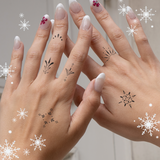 Mooi gevormde ornamenten Tatoeages