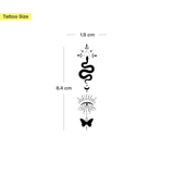 Spiritueel ornament Tatoeage