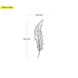 Simpele veer Tatoeage