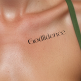 ''Godfidence'' Tatoeage