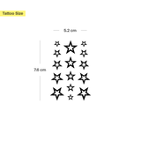 Individuele sterren Tatoeage