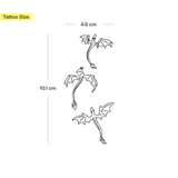 Kleine draken Tatoeages