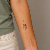 Bloemenlantaarn Tattoo