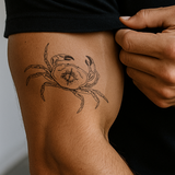 Grote krab Tatoeage