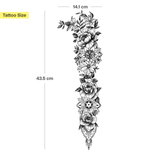 Bloemen & Mandala's Tattoo Sleeve