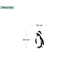 Kerst Pinguïn Tatoeage