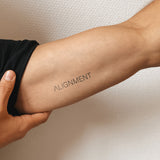 Alignment Tatoeage