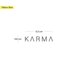 Karma & Calm Tatoeage - Dubbelverpakking