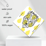 Grote geometrische wolf Tatoeage