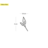 Kleine Pflanze Tattoo