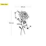 Geboortebloemen en sterrenbeeld combinatie