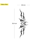 Onderrug vlinder Tatoeage