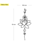 Spirituele ornamenten Tatoeage