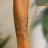 Verlangen van de Maangodin Tattoo Sleeve