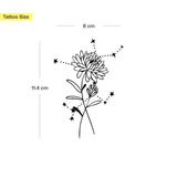 Geboortebloemen en sterrenbeeld combinatie