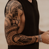 Eer & kracht – Sparta Tattoo Sleeve