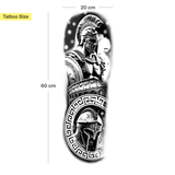 Eer & kracht – Sparta Tattoo Sleeve