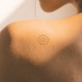 Simpele Stuurwiel Tatoeage