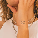 Paard en Hart Tatoeage