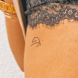 Paard Lijn Tatoeage