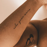 ride your wave Tatoeage