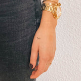 Two Face Smiley 2-Week-Tattoo Inkster