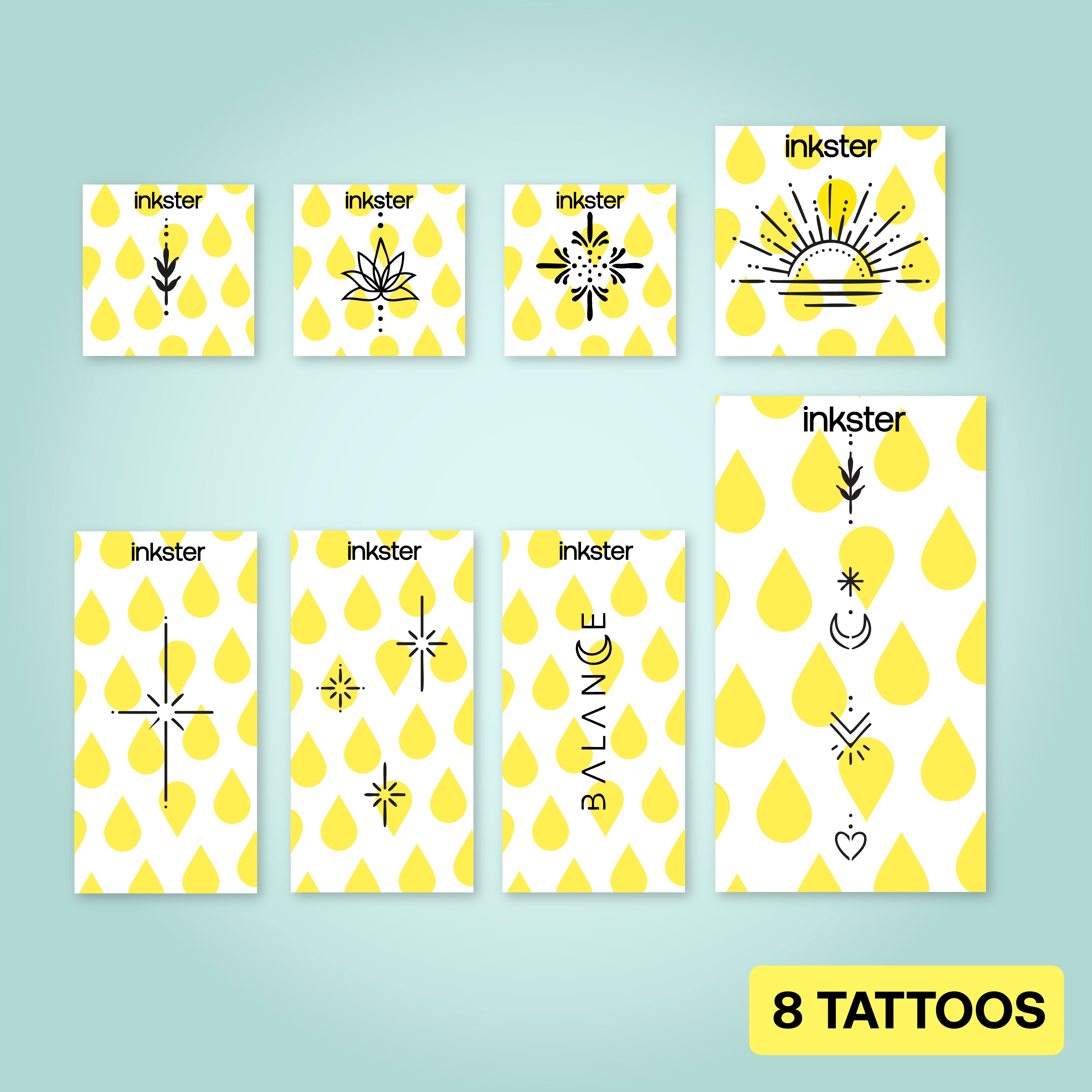 Spirit Bundle | Temporäres Tattoo | Inkster
