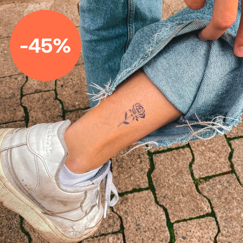 Kleine Roos Tatoeage