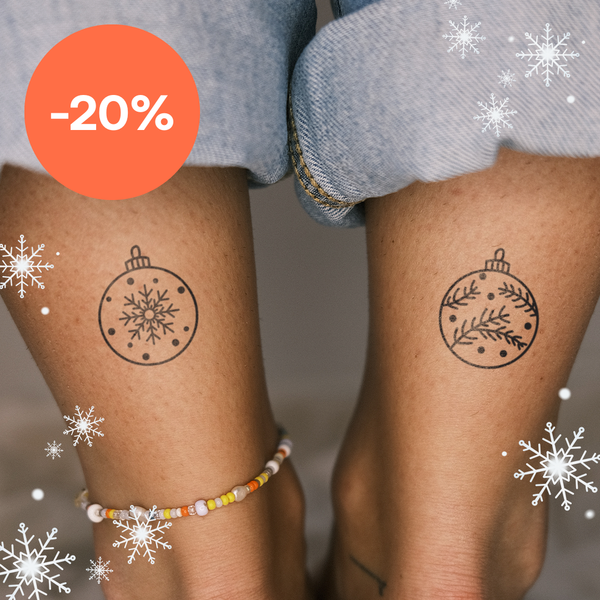 2 Sneeuwballen Tatoeage