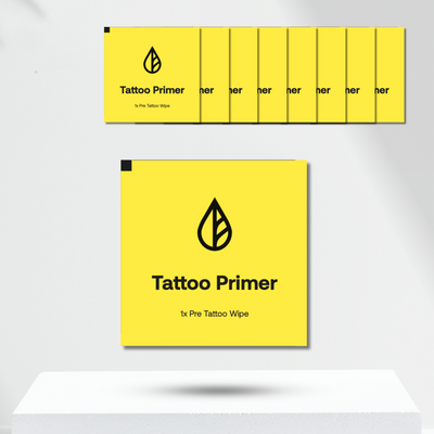 6x Tattoo Primer voor een schone huid & sterke fixatie