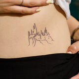 Harry Potter Hogwarts Tatoeage