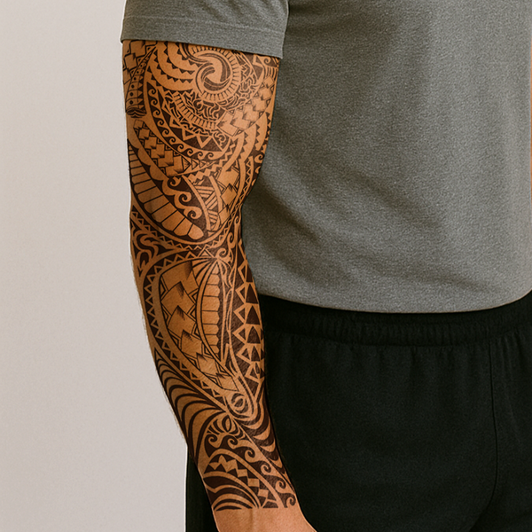 Tribal Tattoo Sleeve Krachtige Storm
