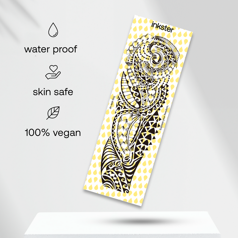 Tribal Tattoo Sleeve Krachtige Storm