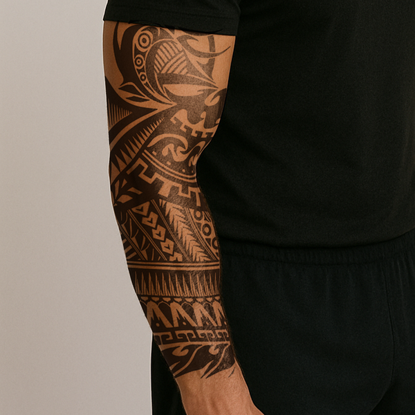 Tribal Tattoo Sleeve Pad van de Krijger