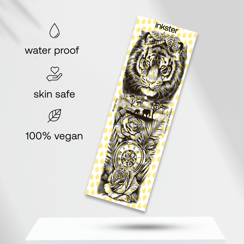 Tattoo Sleeve Koning van de Jungle