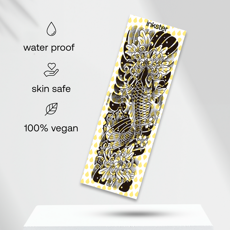 Traditionele Koi Tattoo Sleeve