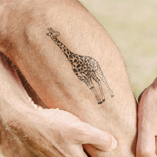 Big Giraffe Tattoo