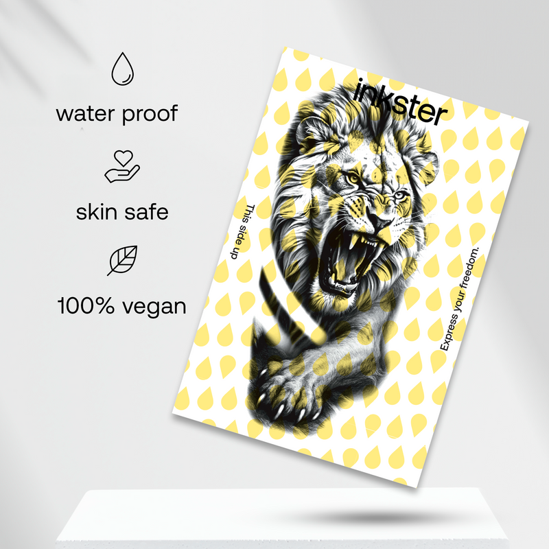 Wilde Leeuw Tatoeage