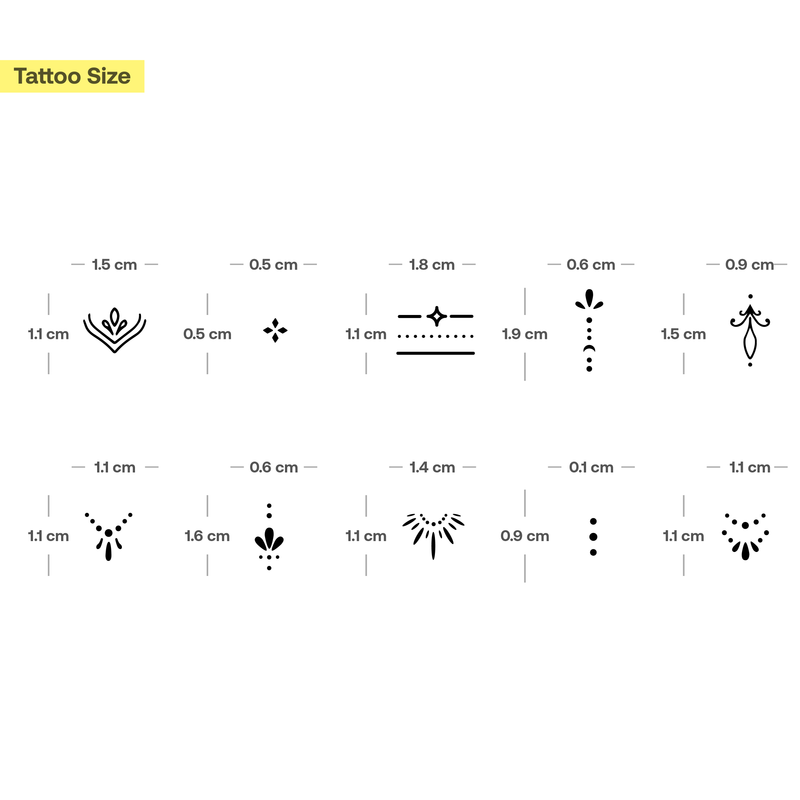 Sierlijke Vingertatoeages Tatoeage