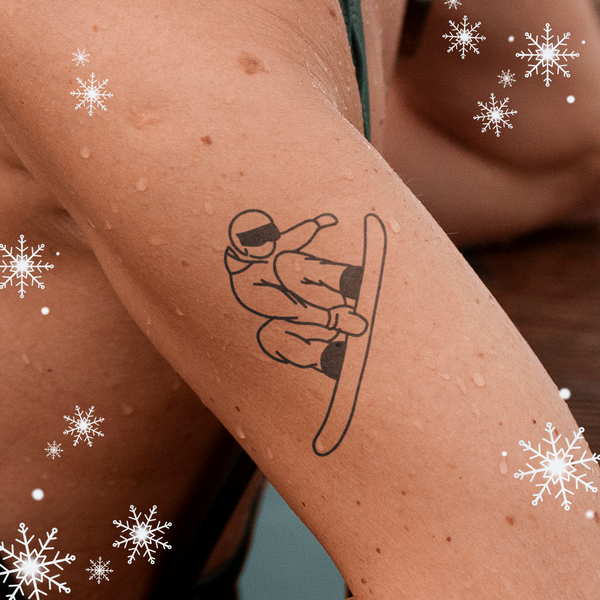 Snowboarder Tattoo