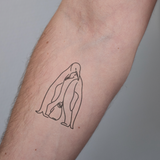 Penguin Family Tattoo