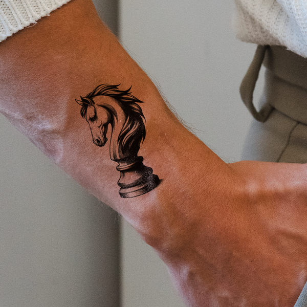 Paard (Schaak) Tatoeage