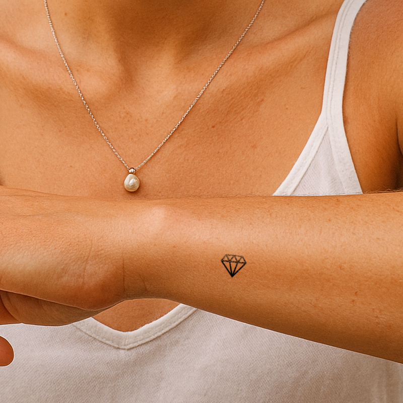 Diamant Tatoeage