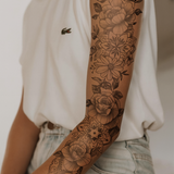 Bloemen & Mandala's Tattoo Sleeve