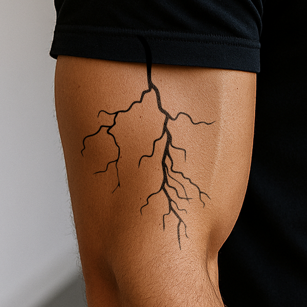 Donderslag Donker Tatoeage